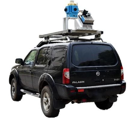 119m Mobile LiDAR Survey System HiScan-Z Scanner With 30MP Camera Resolution