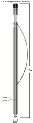 10-10000×10-4 SI Two Coil logging tool Magnetic Susceptibility With 5%F.S Resolution