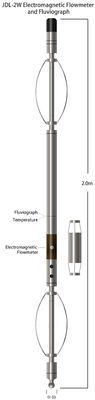 13-1500mm/S Range  0.2mm/S Resolution Electromagnetic Flowmeter And Fluviograph